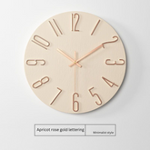Trendy Minimalist Wall Clock - Creative Quartz Clock for Living Room, Modern Home Decor
